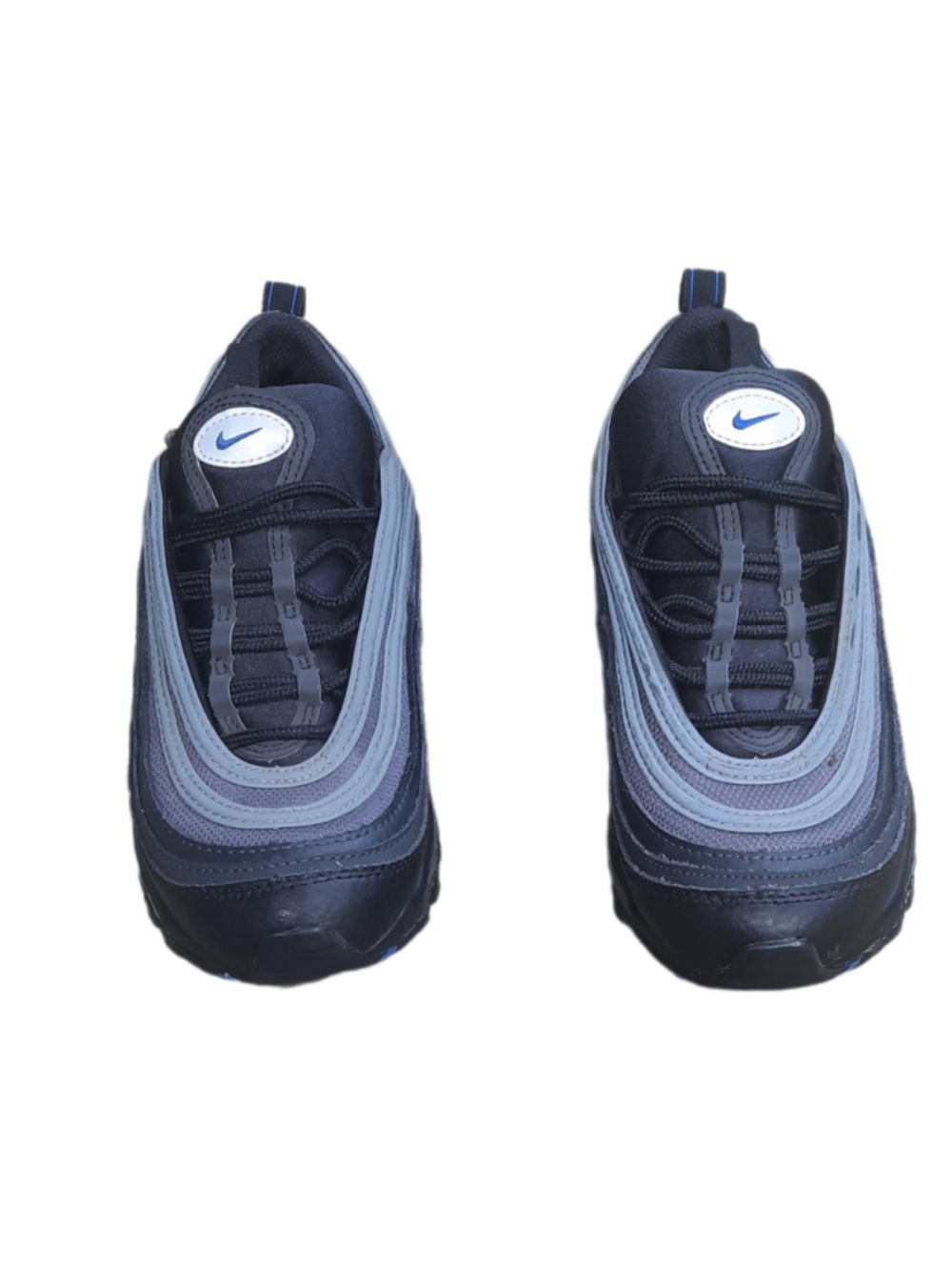 Nike Air Max 97 GS Sneakers
Black /Racer Blue DN8003-001
 Sz 5.5y/ Womens Sz 7 - Picture 5 of 5